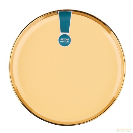Aurora Gold Talerz Deserowy Nbc 20 cm Waniliowy