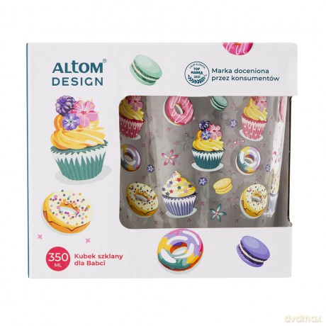Babcine Słodkości Kubek Z Dekoracją 350ml (Color Box)