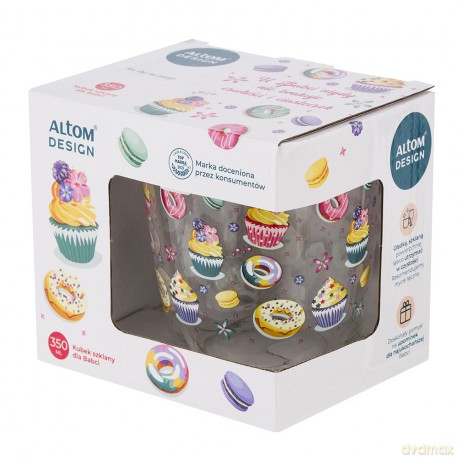Babcine Słodkości Kubek Z Dekoracją 350ml (Color Box)