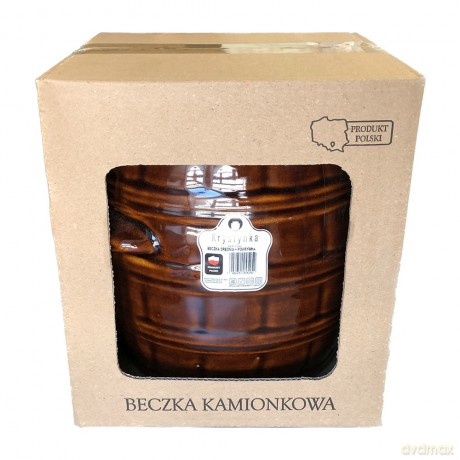 Beczka 2,5l z Pokrywą