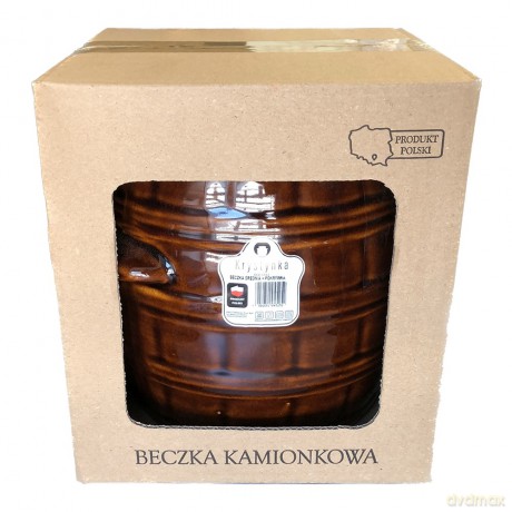 Beczka Średnia 5l z Pokrywką