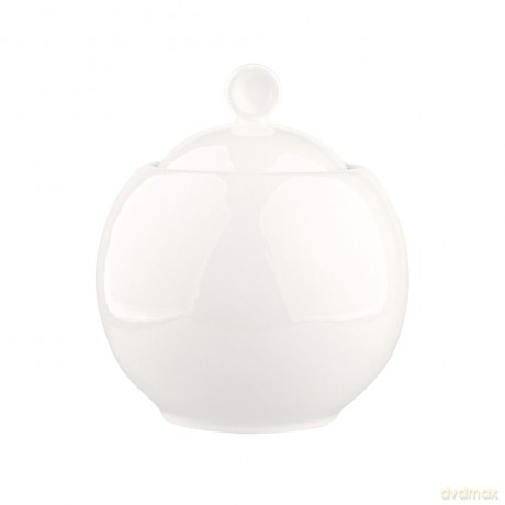 Bella Cukiernica 380 Ml Porcelana Kremowa w Opasce New
