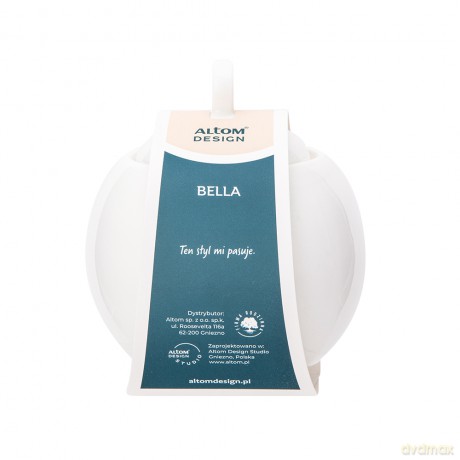 Bella Cukiernica 380 Ml Porcelana Kremowa w Opasce New