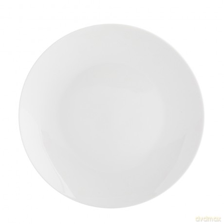 Bella Talerz Deserowy 20cm Porcelana Kremowa