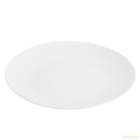 Bella Talerz Deserowy 20cm Porcelana Kremowa