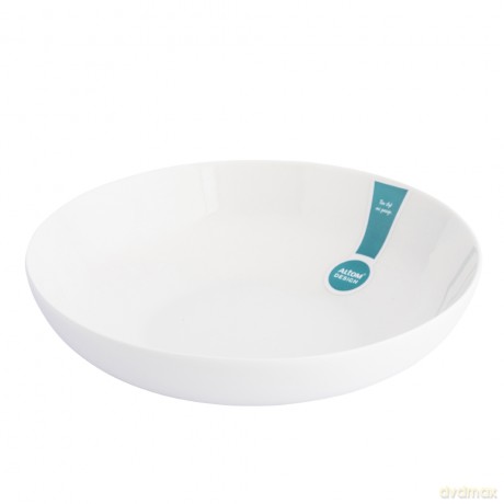Bella Talerz Głęboki 20 cm 900 Ml Porcelana Kremowa New
