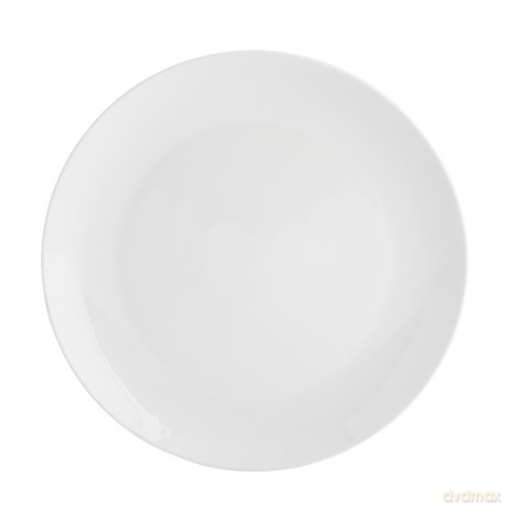 Bella Talerz Płytki 26cm Porcelana Kremowa