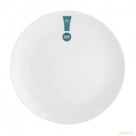 Bella Talerz Płytki 26cm Porcelana Kremowa