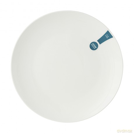 Bella Talerz Płytki 26cm Porcelana Kremowa