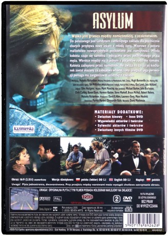 Asylum [DVD] film