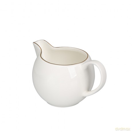 Bella Złota Linia Mlecznik 300 Ml Porcelana Kremowa