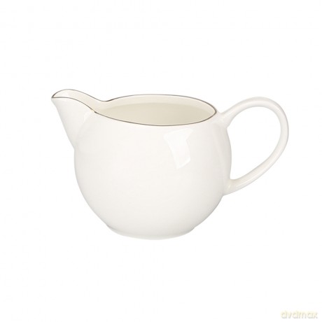 Bella Złota Linia Mlecznik 380 Ml Porcelana Kremowa New