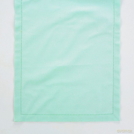 Bieżnik 40x140 cm Mint Wykończenie Ażurowe