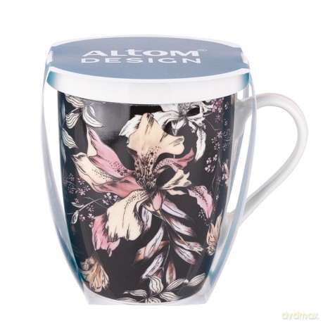 Black Lily Kubek Nbc 300 Ml Z Zaparzaczem I Pokrywą w Opasce Pvc