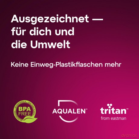 Butelka Filtrująca City 500ml Bordowa