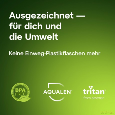 Butelka Filtrująca City 500ml Zielona