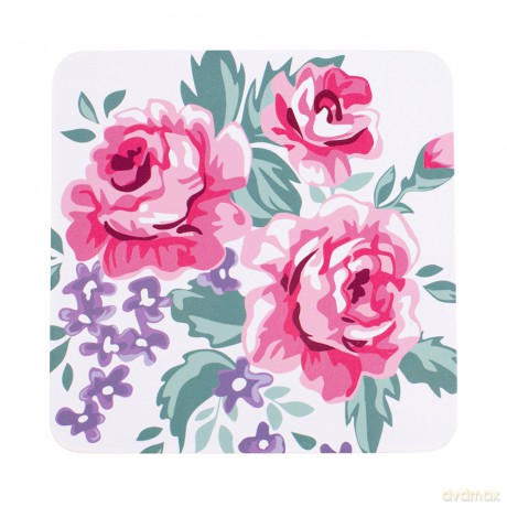 Charlotta Zestaw 4 Podkładek 10x10 cm w Pudełku Pvc