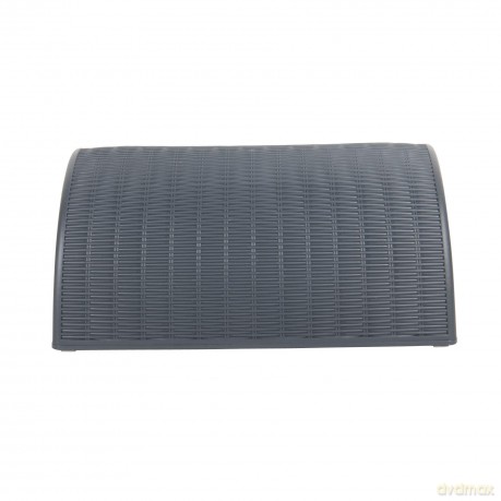 Chlebak Rattan 41,7x26,9x18,1cm Szary