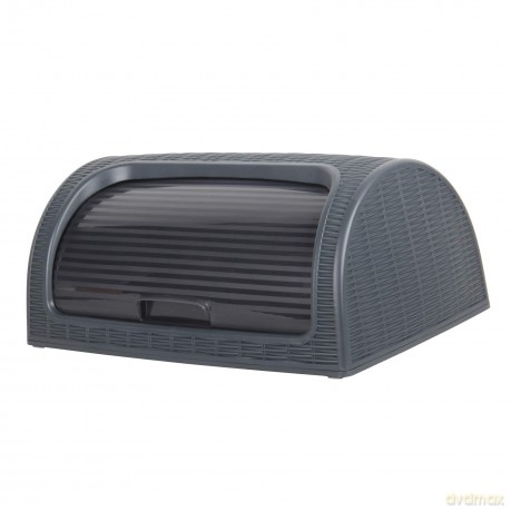 Chlebak Rattan 41,7x26,9x18,1cm Szary