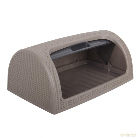 Chlebak Rattan 41,7x26,9x18,1cm Taupe