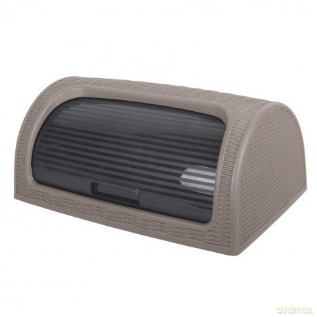 Chlebak Rattan 41,7x26,9x18,1cm Taupe
