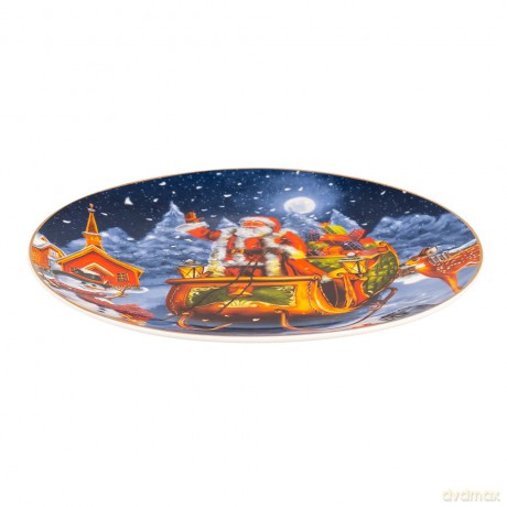 Christmas Story Talerz Deserowy Nbc 20 cm