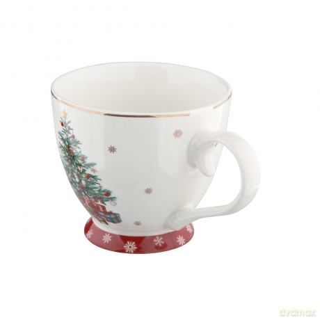Christmas Tree Filiżanka Jumbo Na Stopce Nbc 350 Ml