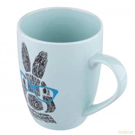 Colorful Kubek Baryłka Błękitna Mięta Nbc 300 Ml Dek. Zając