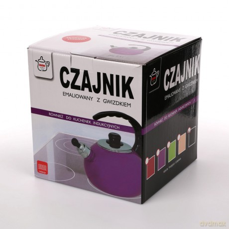 Czajnik Emaliowany 2,5l Czarny