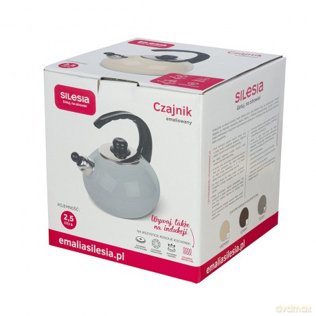 Czajnik Emaliowany 2,5l Czarny