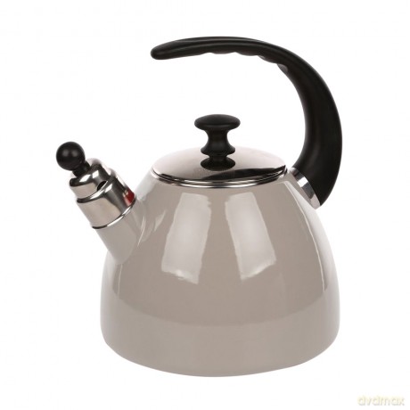 Czajnik Emaliowany Stożek 2,5l Taupe