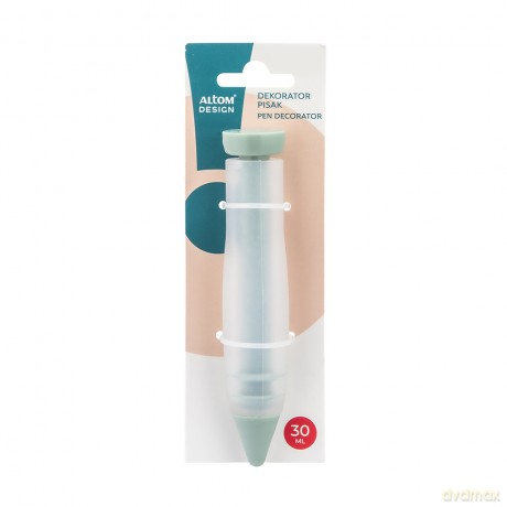 Dekorator Pisak Silikonowy 14 cm Poj. 30 Ml Szałwia