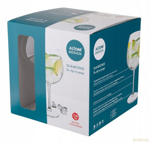 Diamond Xxl Kpl.4 Kieliszków 720 Ml