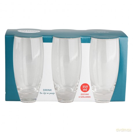 Drink Kpl.6 Szklanek 350ml