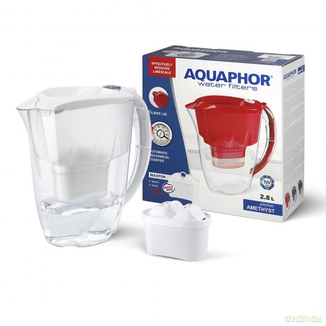 Dzbanek 2,8l Amethyst z Wkładem Filtrującym B100-25 Maxfor Biały