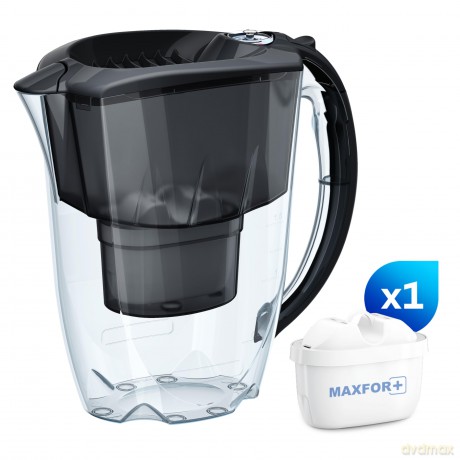 Dzbanek 2,8l Amethyst z Wkładem Filtrującym B100-25 Maxfor Czarny