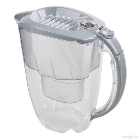 Dzbanek 2,8l Amethyst Ze Wsk. Wymiany Wkładów +3 Wkłady B100-25 Szary