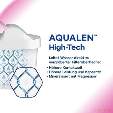 Dzbanek 4,2l Onyx z Komplet 3 Wkładów Magnezowych B100-25 Biały