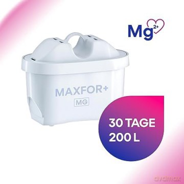 Dzbanek 4,2l Onyx z Komplet 3 Wkładów Magnezowych B100-25 Biały