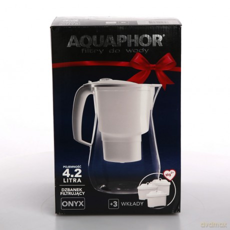 Dzbanek 4,2l Onyx z Komplet 3 Wkładów Magnezowych B100-25 Biały