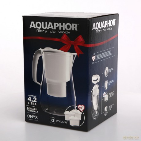 Dzbanek 4,2l Onyx z Komplet 3 Wkładów Magnezowych B100-25 Czarny
