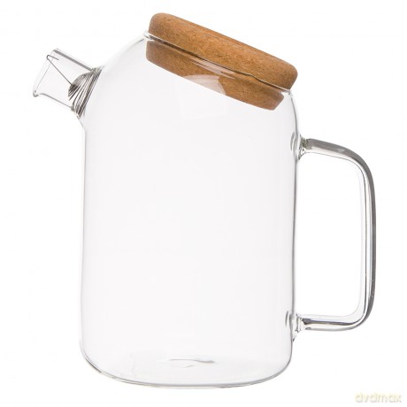 Dzbanek Borosilikat z Korkowym Zamknięciem 1,1l (Color Box)