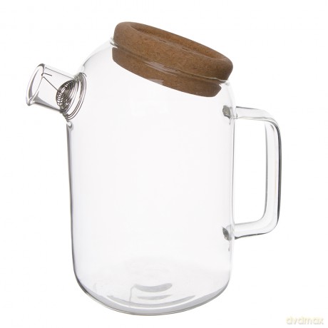 Dzbanek Borosilikat z Korkowym Zamknięciem 1,1l (Color Box)