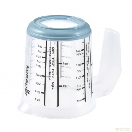 Dzbanek z Miarką I Funkcją Antypoślizgową 0,5l Nordic Blue (10490)