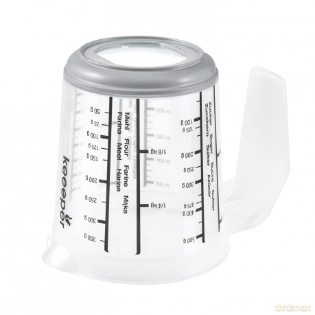 Dzbanek z Miarką I Funkcją Antypoślizgową 0,5l Nordic Grey (10490)