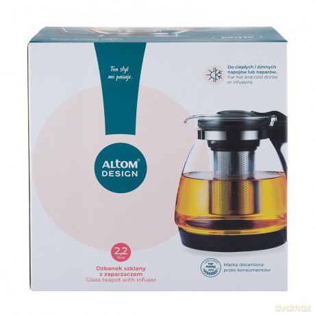 Dzbanek z Zaparzaczem 2200ml
