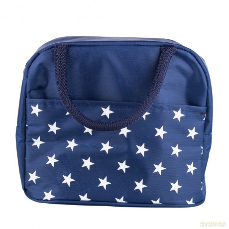 Easy Morning Torba Termiczna Na Lunch Box 24x16,5x21 cm Granatowa