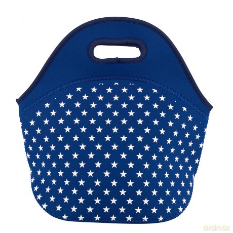 Easy Morning Torba Termiczna Na Lunch Box 30,5x27 cm Granatowa