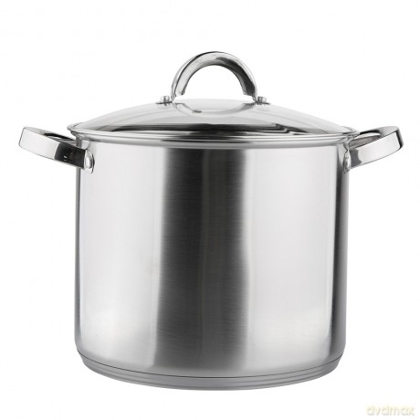 Fabio Garnek Wysoki Nierdz. 22cm 7,0l z Pokrywą Szklaną