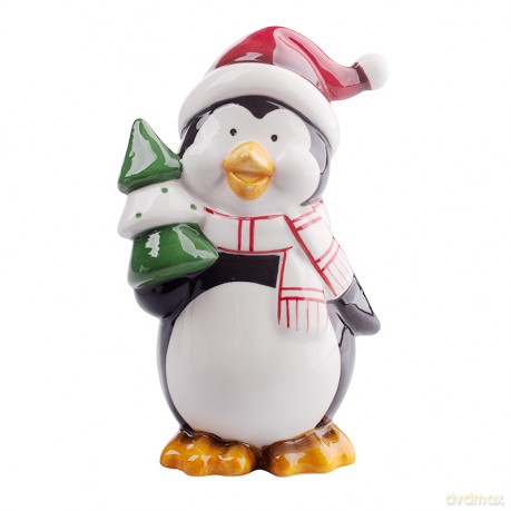Figurka Pingwinek 9x6,5x13,5 cm Mix 2 Wz